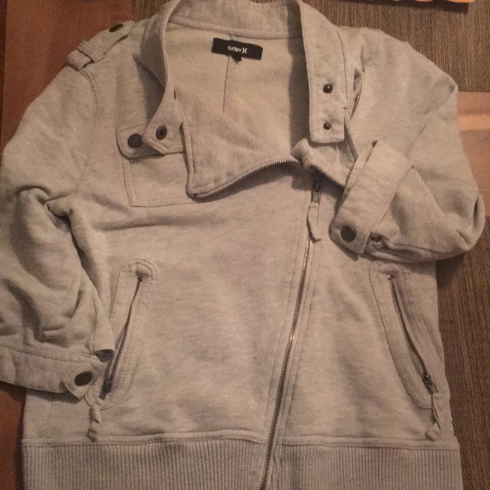 Zip-up sweater